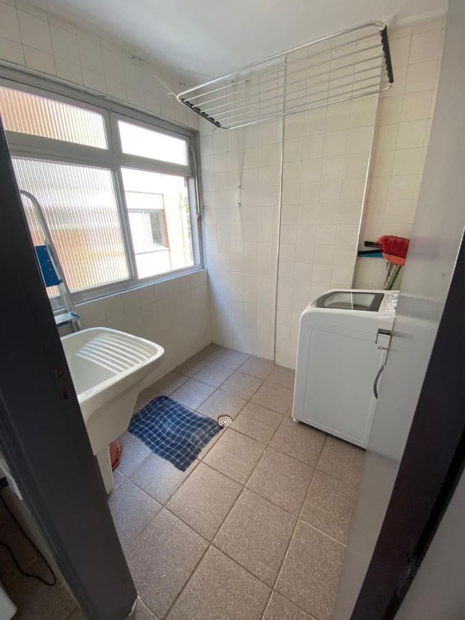 Apartamento Com Estacionamento, Wi-Fi, Ar Condicionado A 300 Metros Da Praia Da Enseada No Guaruja. 外观 照片
