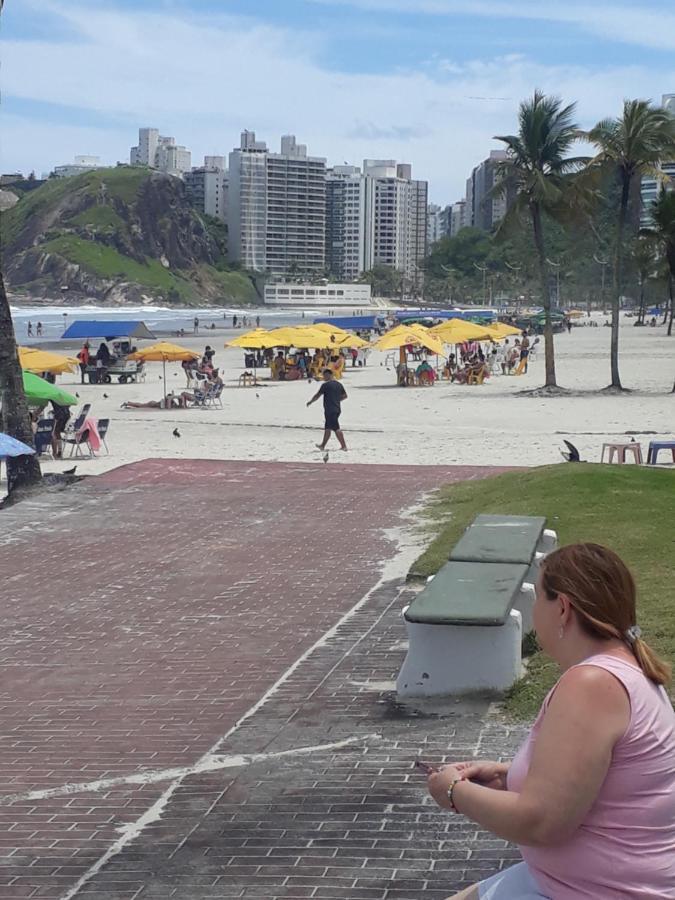 Apartamento Com Estacionamento, Wi-Fi, Ar Condicionado A 300 Metros Da Praia Da Enseada No Guaruja. 外观 照片